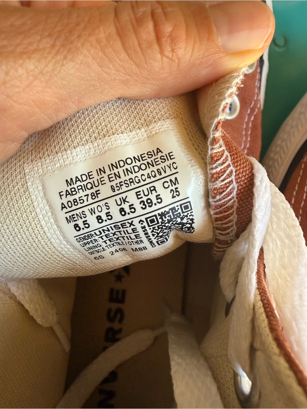Converse Chuck Taylor All Star Canvas High-Top Sneakers - Picture 6 of 9